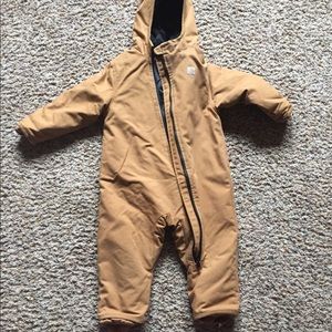 Toddler boys 24month one piece carhartt snowsuit